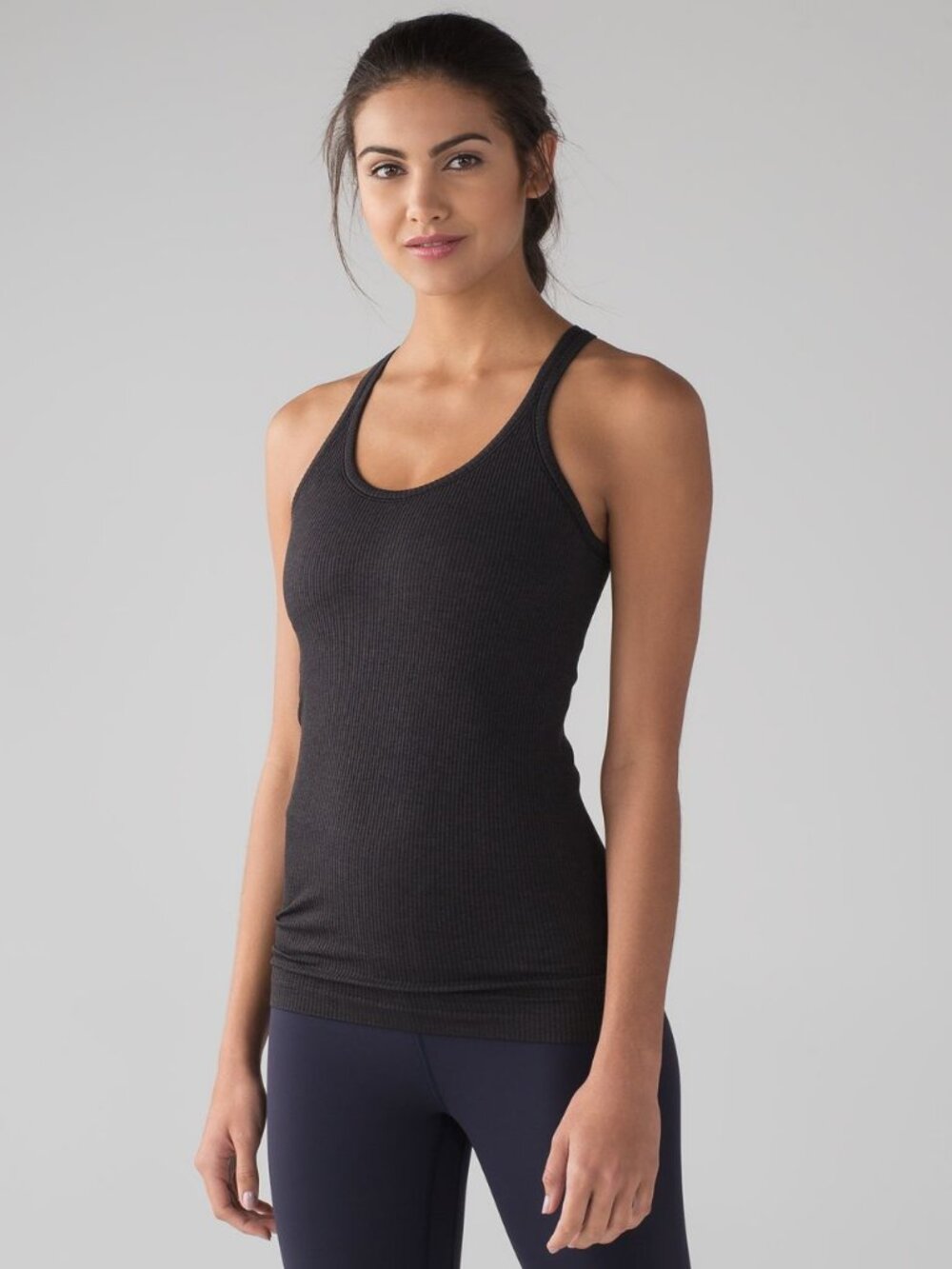 Lululemon Ebb to Street Tank Top Light Support Sequoia  Dark Brown Size 4 $68
